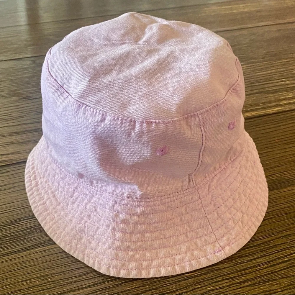 Bucket Hat Bundle Toddler Girl’s Two Pink Cat Ears Tie Dye Purple Reversible
